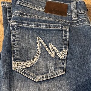 Women's Blue Jeans 9/10 short